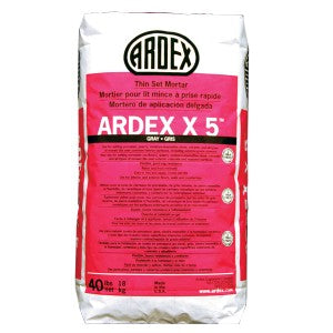 CIMENT ARDEX X5  GRIS PLANCHERS ET MURS  40LBS
