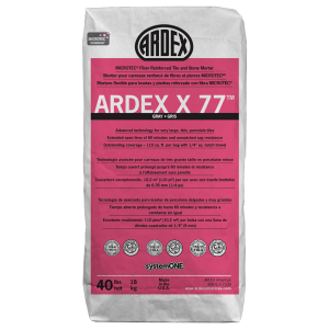 CIMENT ARDEX X77 GRIS   40 LBS