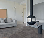 Alp stone black lappatto 24x24