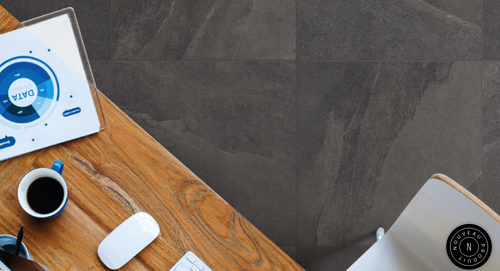 Trieste anthracite 24x24