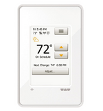 WI-FI PROGRAMMABLE TOUCH SCREEN DIGITAL THERMOSTAT WITH THERMAL SENSOR DHERT104/BW