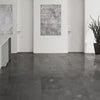 Stone cement antracite poli 24x24