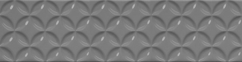Colour & dimension bright petal decor sterling grey 4x16