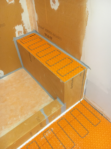 DITRA HEAT AU ROULEAU 3'3"X41'1" 134.5 P.C.