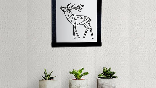 Callisto 12x24 blanc decor