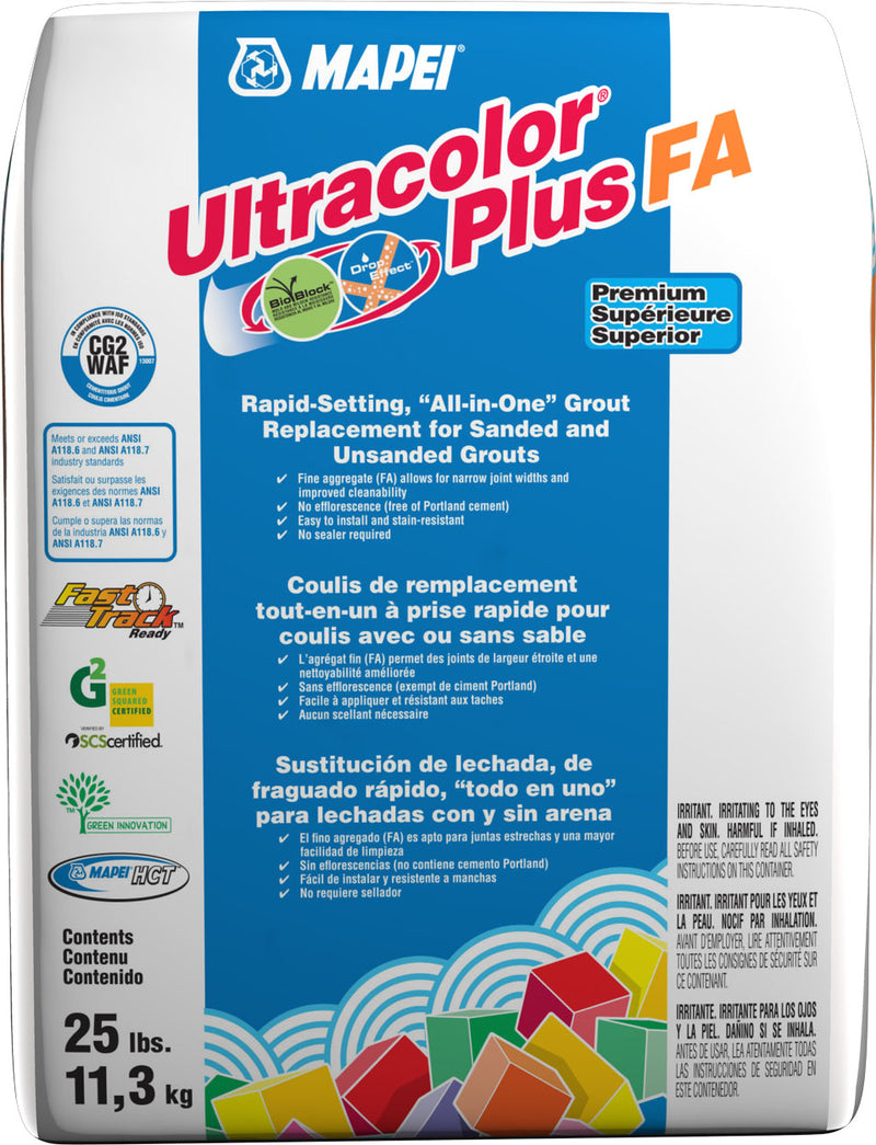 Coulis mapei ultracolor plus fa 00 (5220) blanc 25 lbs