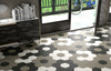 Bien twist hexagonal noir 5.6x6.5