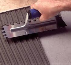 Trowel 1/4 x 1/4 x 1/4